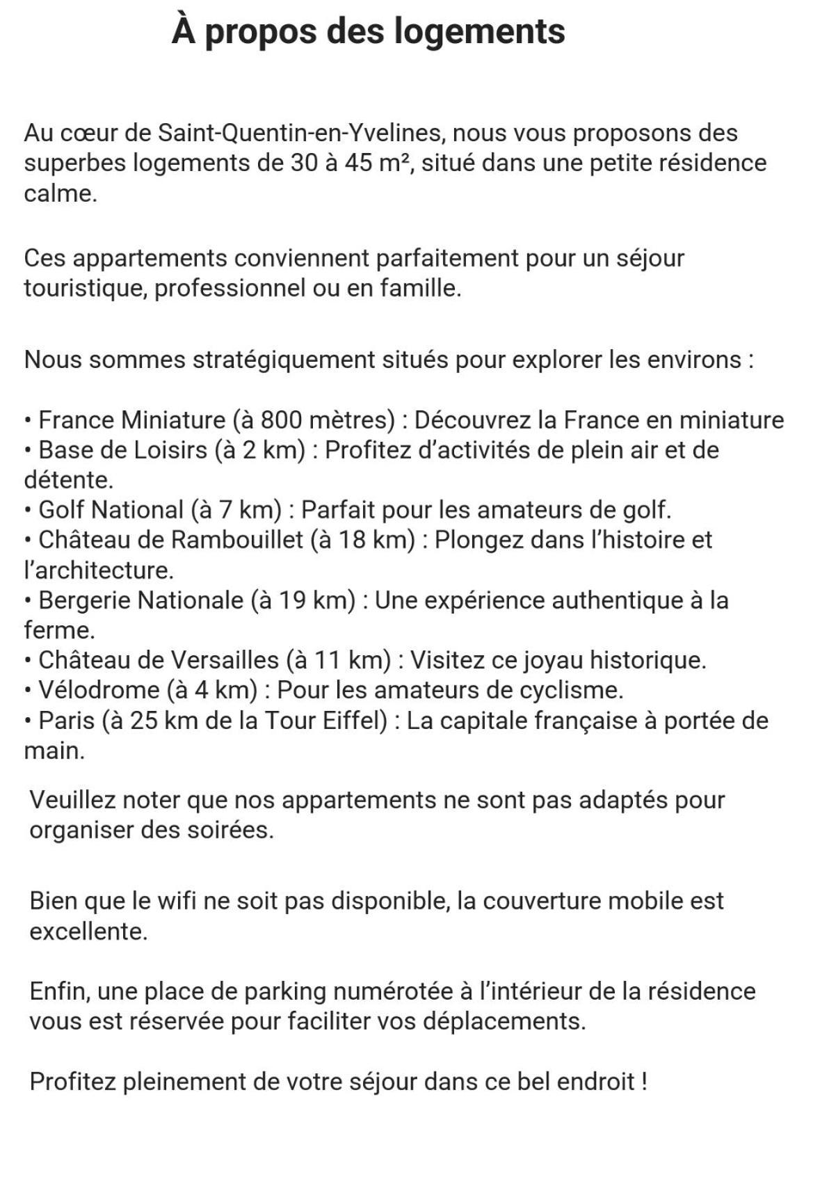 St-Quentin-En-Yvelines Plusieurs Appartements Avec Parking Трап Екстер'єр фото